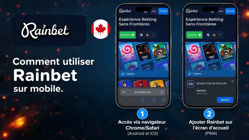 Comment utiliser rainbet app - Applications de paris sportifs
