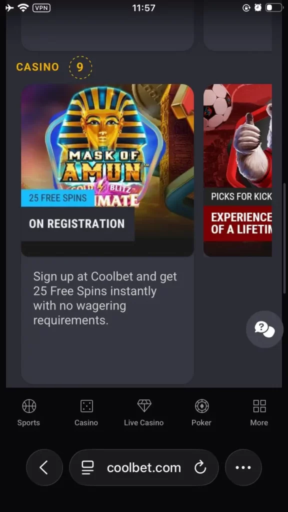 Coolbet bonus casino - Applications de paris sportifs