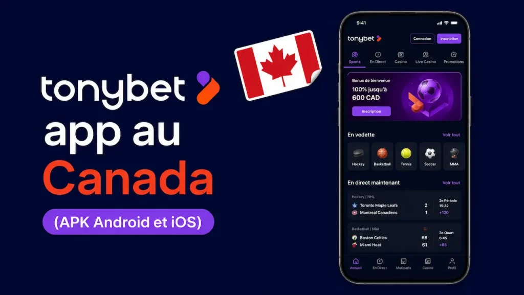 Tonybet app - Applications de paris sportifs
