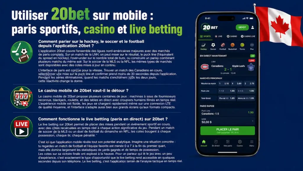 Utilizer 20bet - Applications de paris sportifs